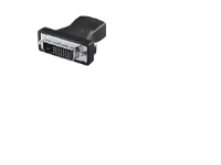Goobay A 333 (HDMI 19pin F/DVI-D 24+1pin M), HDMI 19pin F, DVI-D 24+1pin M, Svart
