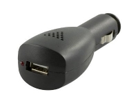 DELTACO USB-CAR1 - Bilstrømadapter - 1 A (USB) - svart