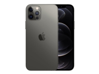 Apple iPhone 12 Pro - 5G smartphone - dobbelt-SIM - 512 GB - OLED-display - 6.1 - 2532 x 1170 piksler - 3x bakkamera 12 MP, 12 MP, 12 MP - front camera 12 MP - grafitt