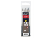 Alpen Keramo extreme Box 0000300003100 Glasbor-sæt 6 mm, 8 mm, 10 mm Cylinderskaft 1 stk