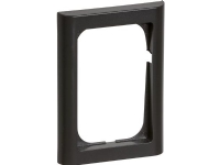 LAURITZ KNUDSEN FUGA® ramme Softline 63 1,5 modul koksgrå.