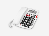 SPC 3293B, Høyttalertelefon, Ringe-ID, Hvit