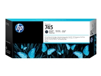 HP 745 - 300 ml - høykapasitets - matt svart - original - DesignJet - blekkpatron - for DesignJet HD Pro MFP, Z2600 PostScript, Z5600 PostScript
