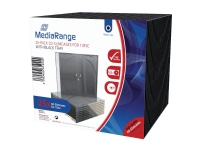 Pk25 mediarange cd slim cases clear
