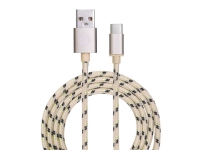 Garbot C-05-10191, 1 m, USB A, USB C, Gull