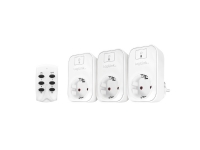 LogiLink EC0007, Type F, Type F, 230 V, 50 Hz, 16 A, Hvit