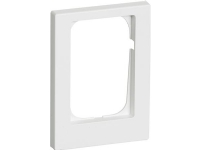 LAURITZ KNUDSEN FUGA® ramme Baseline 68 1,5 modul, asymmetrisk hvid.