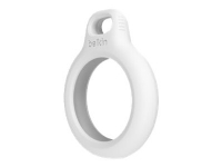 Belkin - Sikker holder for tapfri Bluetooth-tag - hvit - for Apple AirTag