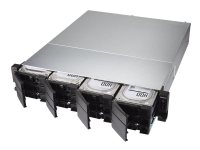 QNAP TS-h1277XU-RP - NAS-server - 12 brønner - kan monteres i rack - SATA 6Gb/s - RAID 0, 1, 5, 6, 10, 50, JBOD, 5 hot spare, 6 hot spare, 60, 10 hot spare, RAID TP - RAM 32 GB - Gigabit Ethernet / 10 Gigabit Ethernet / 10Gbps SFP+ - iSCSI støtte - 2