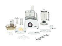 Bosch MCM 4200 - Foodprocessor 800 W - vit/sølv