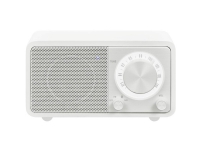Bordradio Sangean WR-7 Genuine Mini FM genopladelig Hvid