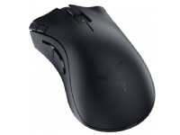 Razer DeathAdder V2 X HyperSpeed - Mus - ergonomisk - høyrehendt - optisk - 7 knapper - trådløs - 2.4 GHz, Bluetooth 5.1 LE - USB trådløs mottaker