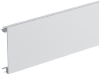 HAGER Installationskanal låg type BRHP højde 80 mm længde 2000 mm perlehvid ral 9010 halogenfri plast - (2 meter)