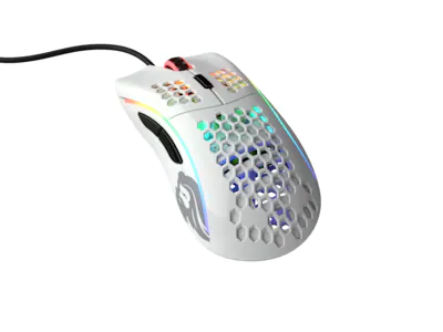 Glorious Model D Gaming Mus Glossy Hvit