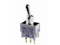 Knitter-Switch ATE 2G Vippeafbryder 48 V DC/AC 0.05 A 2 x (On)/Off/(On) Tastende/0/Tastende 1 stk