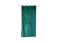Domoletti Curtain Velvet Green/Rings 140X250 N