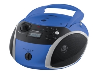 Grundig GRB 3000 BT - Boomboks - 3 watt - blå/sølv