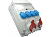 Spamel Building switchboard 5P/32A 5P/16A 4x2P + With 11 modules (ROS 11X-21)