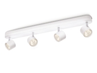 Philips myLiving STAR - Takspotlight - LED - 4 innganger - 18 W - 2700 K - hvit