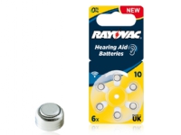 Varta 04610945416, Engangsbatteri, PR70, Zink-luft, 1,4 V, 6 stykker, Rustfritt stål