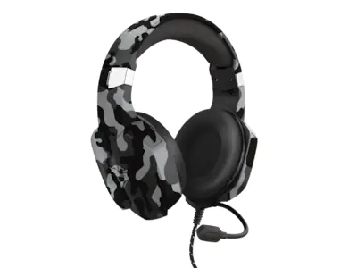 Trust GXT 323k carus gaming headset - black camo