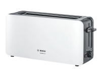 Bosch ComfortLine TAT6A001 - Brødrister - 2 skive - 1 Spor - hvit/mørkegrå