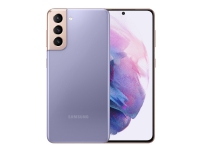 Samsung Galaxy S21 5G - 5G smarttelefon - dobbelt-SIM - RAM 8 GB / 256 GB - OLED-display - 6.2 - 2400 x 1080 piksler (120 Hz) - 3x bakkamera 12 MP, 12 MP, 64 MP - front camera 10 MP - fantomfiolett