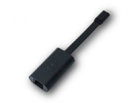 Dell - Nettverksadapter - USB-C - Gigabit Ethernet - svart - for Latitude 5285 2-in-1, 5289 2-In-1, 7389 2-in-1 XPS 12 9250, 13 93XX, 15 95XX