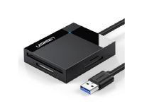 Ugreen 30333, CF, MicroSD (TransFlash), SD, Sort, 5120 Mbit/s, Akrylonitril-butadien-styren (ABS), Windows XP/Vista/7/8/8.1/10, Mac OS, Linux, Chrome OS, Micro SD/TF/Micro SDXC/Micro SDHC/UHS-I, CF..., SDXC/SDHC/SD/Extreme I III SD/Ultra II SD/MMC
