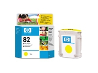 HP 82 - 69 ml - gul - original - blekkpatron - for DesignJet 10, 120, 20, 50, 500, 510, 800, 815, 820 Designjet Copier cc800