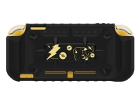 Hori Hybrid System Armor, Hardplast, Nvidia, Svart, Gull, Polykarbonat, Termoplastisk polyuretan (TPU), Nintendo Switch Lite, Sjokkresistent