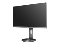 AOC U2790PQU - 90P Series - LED-skjerm - 27 - 3840 x 2160 4K UHD (2160p) @ 60 Hz - IPS - 350 cd/m² - 1000:1 - 5 ms - 2xHDMI, DisplayPort - høyttalere - svart og titan