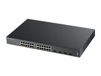 Zyxel XGS2210-28 - Switch - Styrt - 24 x 10/100/1000 + 4 x 10 Gigabit SFP+ - rackmonterbar