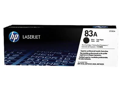 HP Toner 83A Sort
