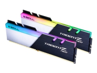 G.Skill TridentZ Neo Series - DDR4 - sett - 32 GB: 2 x 16 GB - DIMM 288-pin - 4000 MHz / PC4-32000 - CL18 - 1.4 V - ikke-bufret - ikke-ECC - børstet aluminiumssvart, pulverbelagt sølv