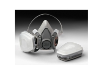 3M 6200 Reusable Half Face Mask - Respirator - grå