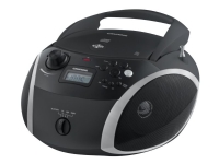 Grundig GRB 3000 BT - Boomboks - 3 watt - svart/sølv