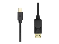 ProXtend - DisplayPort-kabel - Mini DisplayPort (hann) låst til DisplayPort (hann) låst - DisplayPort 1.2 - 3 m - støtte for 4K 60 Hz (3840 x 2160) - svart