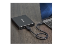 StarTech.com Dual-Slot Hard Drive Enclosure for M.2 SATA SSDs - USB 3.1 (10Gbps) - Aluminum - M.2 to SATA - Raid Drive Enclosure (SM22BU31C3R) - Blitslagringsserie - 2 brønner - USB 3.1 (ekstern) - for P/N: TBLT3MM1MA, TBLT3MM2M, TBLT3MM2MA