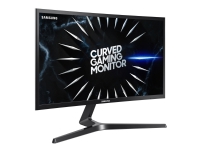 Samsung C24RG50FQR - LED-skjerm - kurvet - 24 (23.5 synlig) - 1920 x 1080 Full HD (1080p) @ 144 Hz - VA - 250 cd/m² - 3000:1 - 4 ms - 2xHDMI, DisplayPort - svart