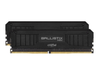 Ballistix MAX - DDR4 - sett - 16 GB: 2 x 8 GB - DIMM 288-pin - 5100 MHz / PC4-40800 - CL19 - 1.5 V - ikke-bufret - ikke-ECC - svart