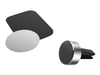 Hama Prime Line Magnet Alu Universal - Bilholder for mobiltelefon - sølv