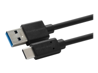 MicroConnect - USB-kabel - USB-C (hann) til USB-type A (hann) - USB 3.2 Gen 2 - 3 A - 1.5 m - USB Power Delivery (60W) - svart