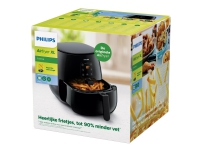 Philips Essential HD9261 Airfryer XL - Varmluftsteker - 7 liter - 1.9 kW - mørkesvart