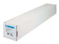 HP - Trefiber - matt - belagt - 6,6 mille - Rull A1 (61,0 cm x 30,5 m) - 130 g/m² - 35 pund - 1 rull(er) papir - for DesignJet 45XX, T1100, T1120, T120, T1200, T1300, T1500, T2300, T520, T920, Z2600, Z5200
