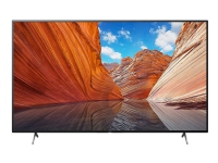 Sony KD-43X80J - 43 Diagonalklasse (42.5 synlig) - BRAVIA X80J Series LED-bakgrunnsbelyst LCD TV - Smart TV - Google TV - 4K UHD (2160p) 3840 x 2160 - HDR - Direct LED - svart