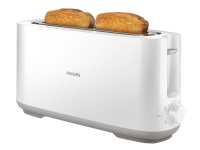 Philips Daily Collection HD2590 - Brødrister - 2 skive - 1 Spor - hvit