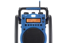 Sangean Digital AM/FM Utility Radio, Bærbar, Digitalt, 87,5 - 108 MHz, 520 - 1710 kHz, Blå, Rotasjon