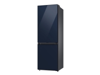 Samsung Bespoke RB34A7B5D41 - Kjøleskap/fryser - bunnfryser - bredde: 59.5 cm - dybde: 65.8 cm - høyde: 185.3 cm - 344 liter - Klasse D - glam navy