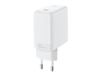 OnePlus Warp Charge 65 - Strømadapter - 65 watt - 6.5 A (USB-C) - hvit - Europa - for OnePlus 3, 3T, 5, 5T, 6, 6T, 7, 7 Pro, 7T, 7T Pro, 8T